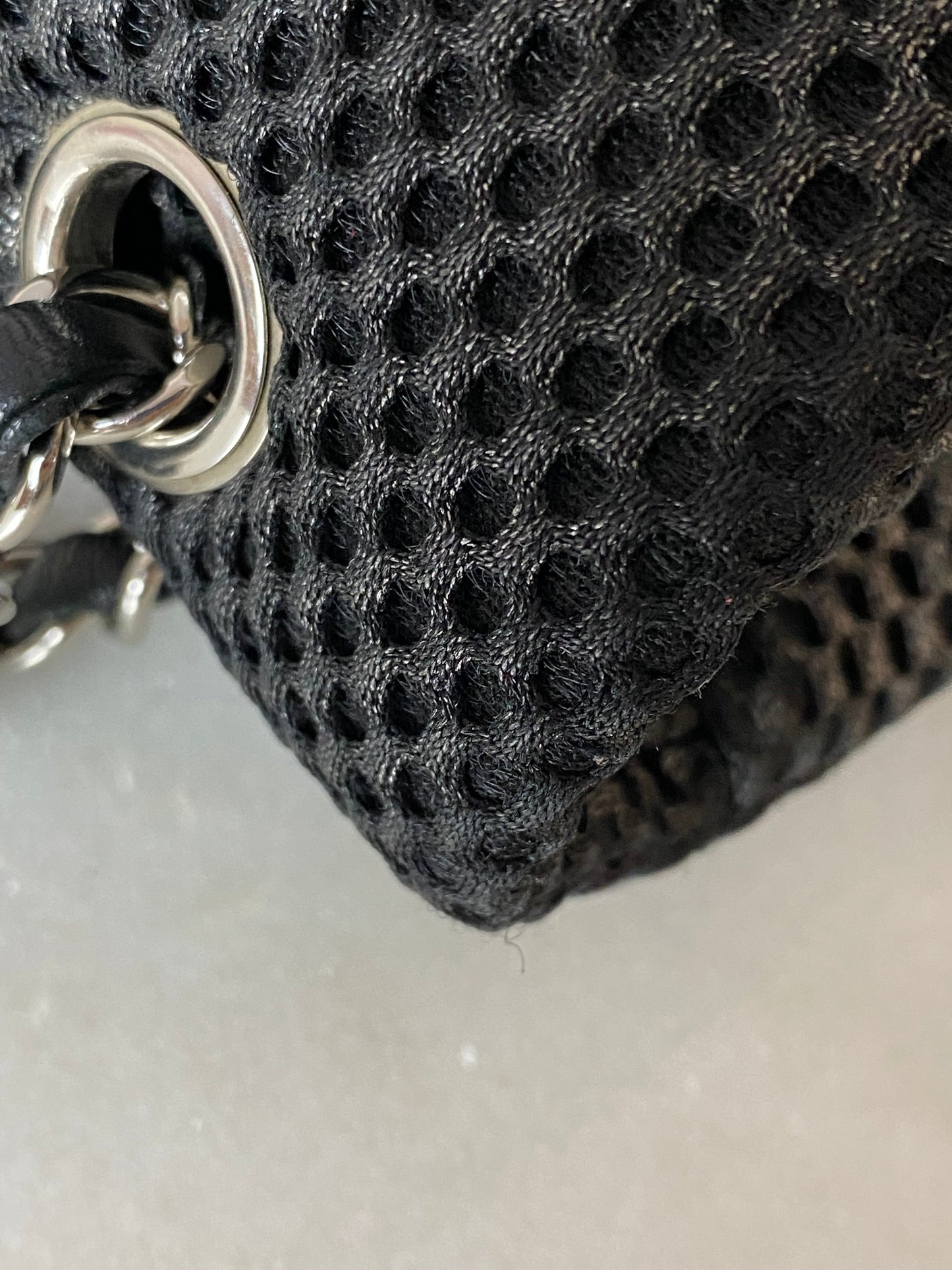Chanel Bicolor Classic Fabric Small Bag