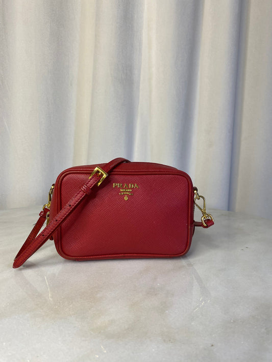 Prada Red Mini Crossbody Bag