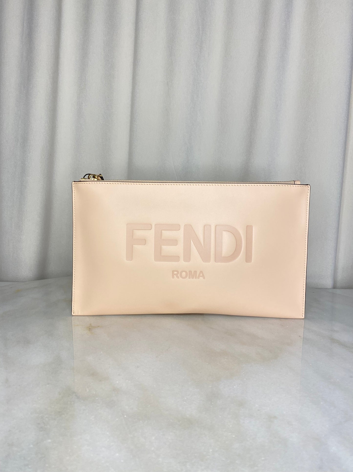 Fendi Pink FF Pouch