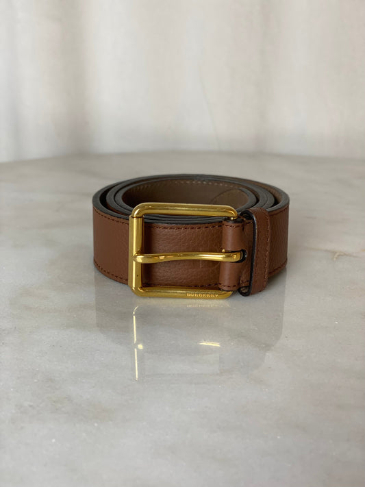 Burberry Camel Belt 38