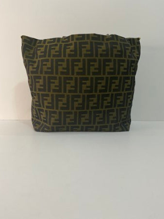 Fendi Olive Zucca FF Shopper Bag