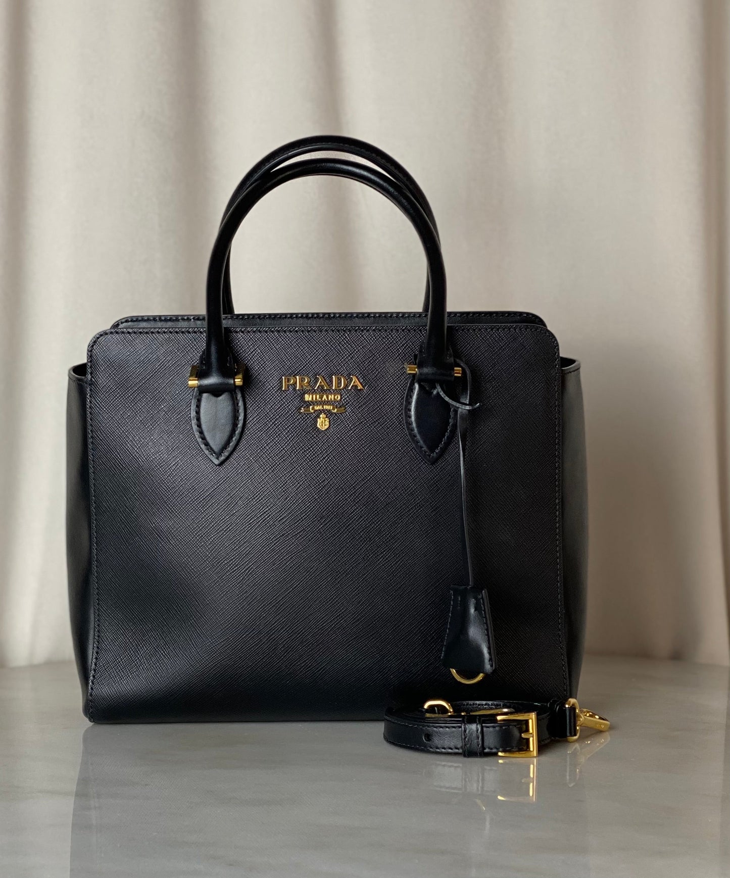 Prada Black Tote Bag