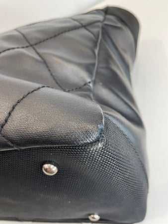 Chanel Black CC Paris Biarritz Tote Bag