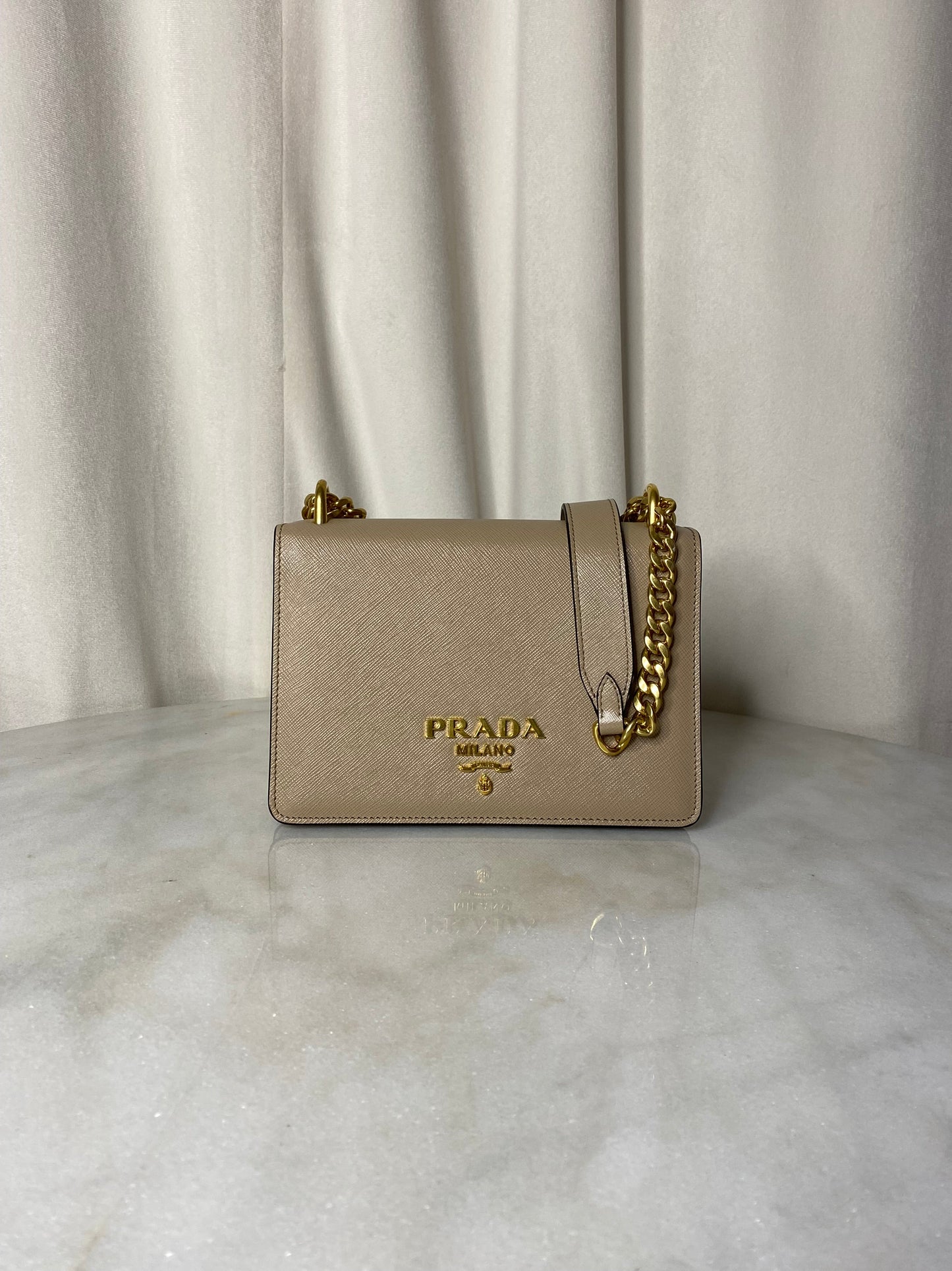 Prada Beige Crossbody Bag
