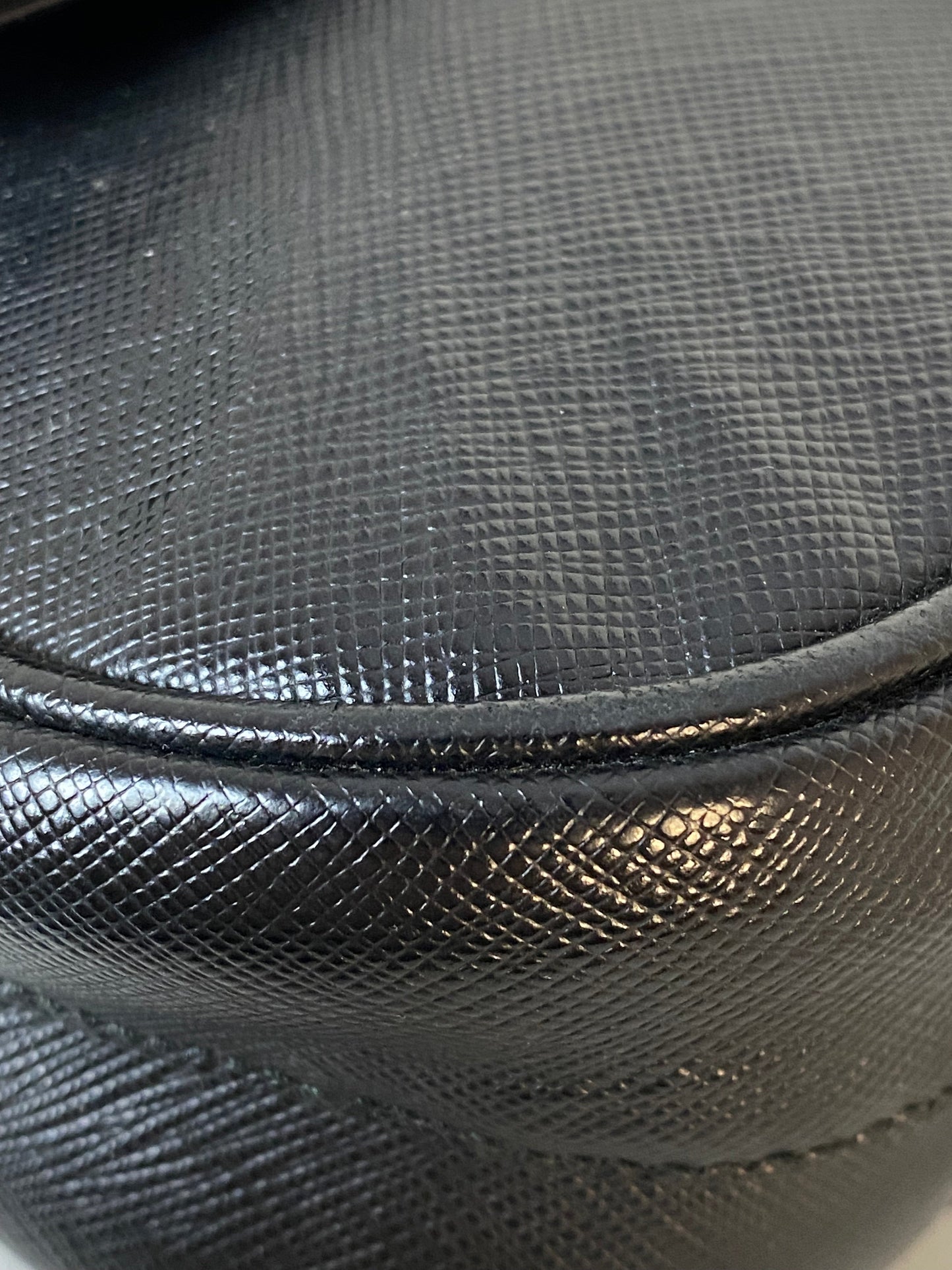 Prada Black Bag W/ Chain
