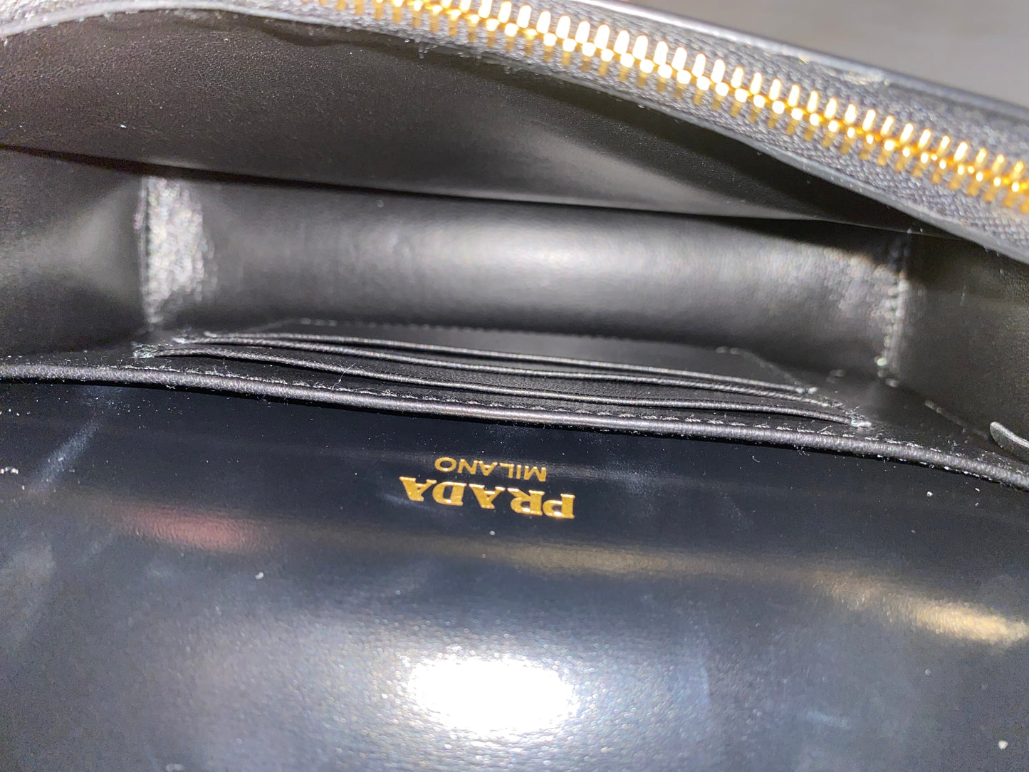 Prada Black Mini WOC