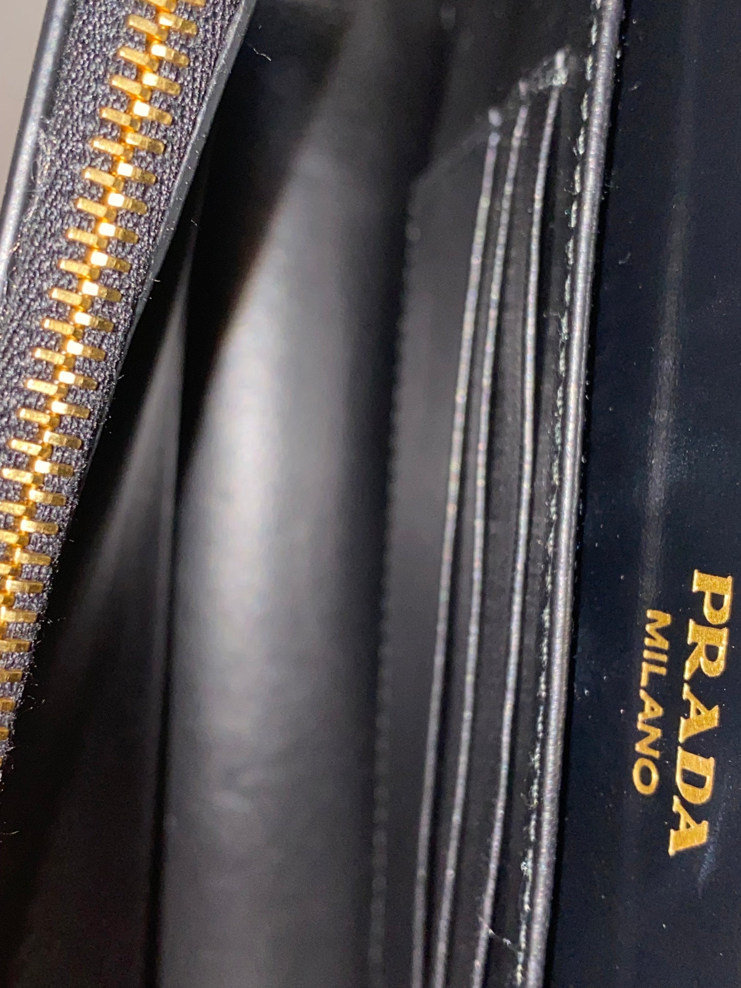 Prada Black Mini WOC
