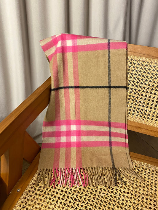 Burberry Bicolor House Check Scarf