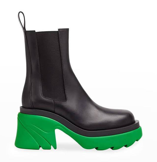 Bottega Veneta Flash Ankle Military Boots