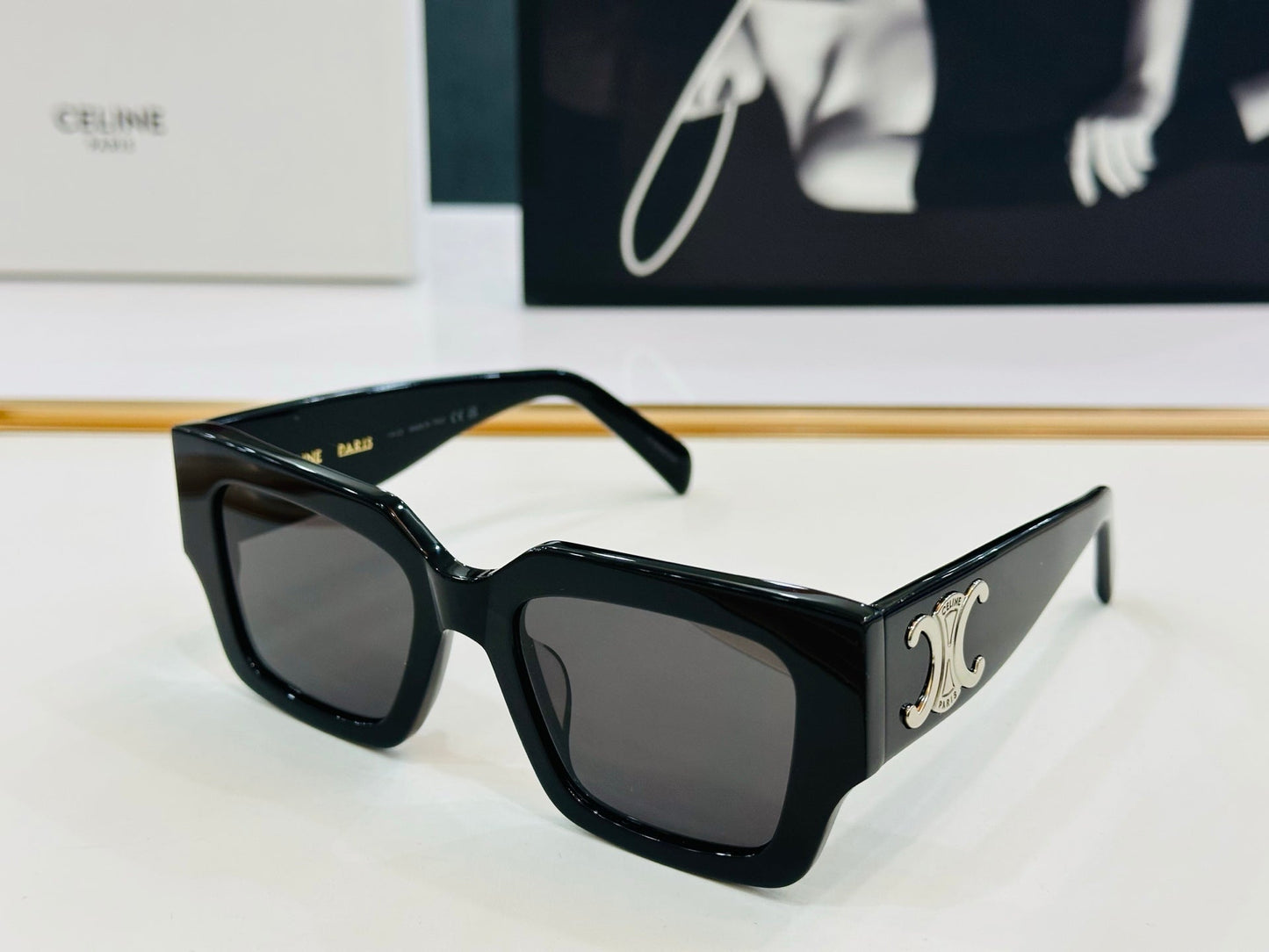 Celine TRIOMPHE SUNGLASSES CL40499 IN ACETATE