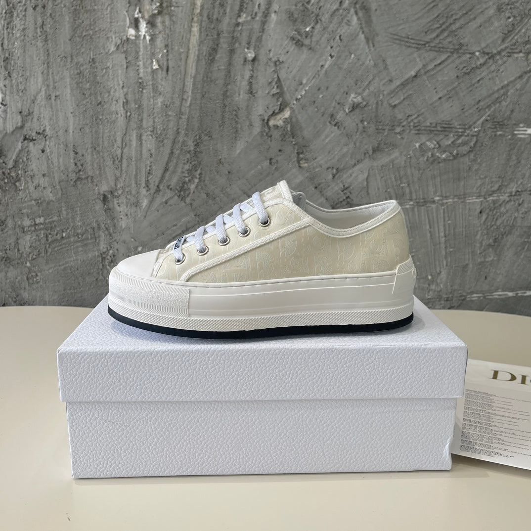 DIOR walkn cream oblique printed canvas