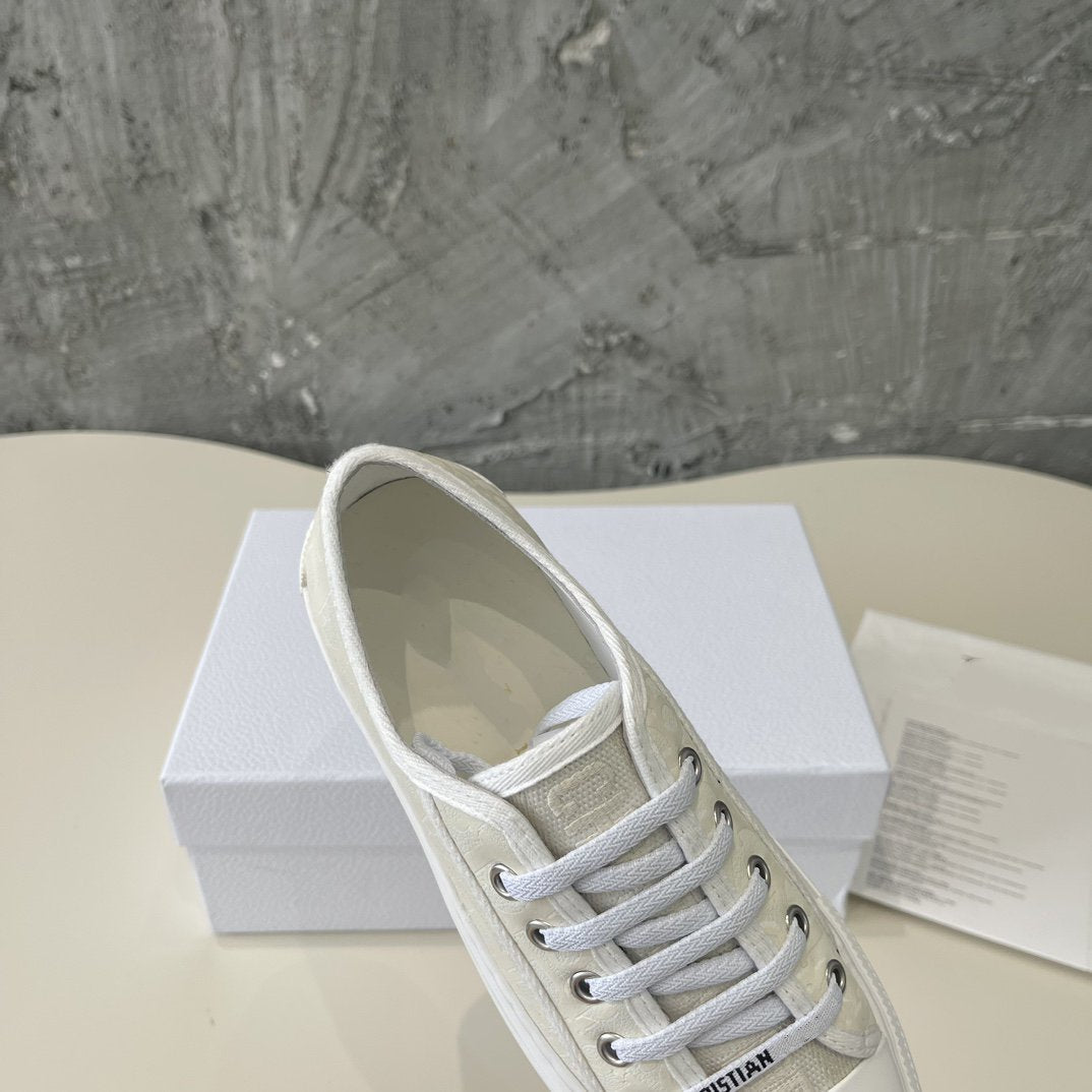 DIOR walkn cream oblique printed canvas