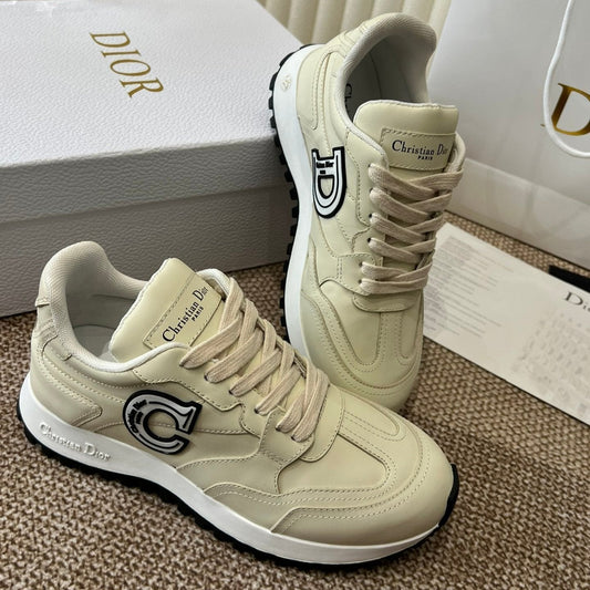DIOR C'est  DIOR Sneaker Beige Lamskin
