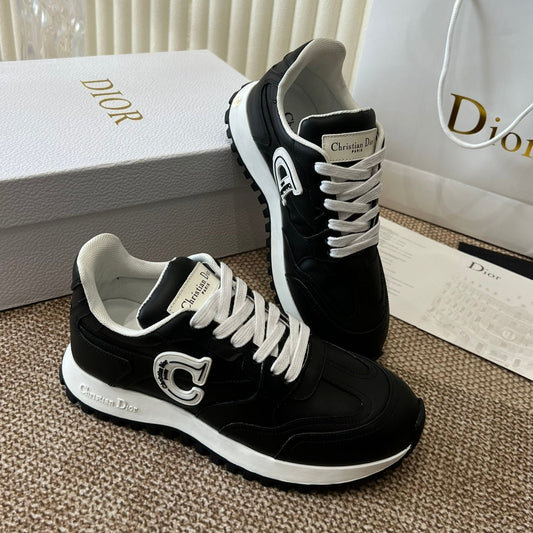 DIOR C'est  DIOR Sneaker Black Lambskin
