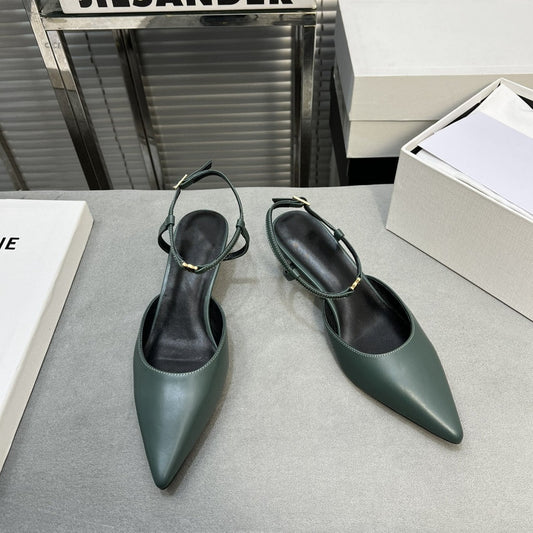 Celine cl kitten 50 blue green calfskin
