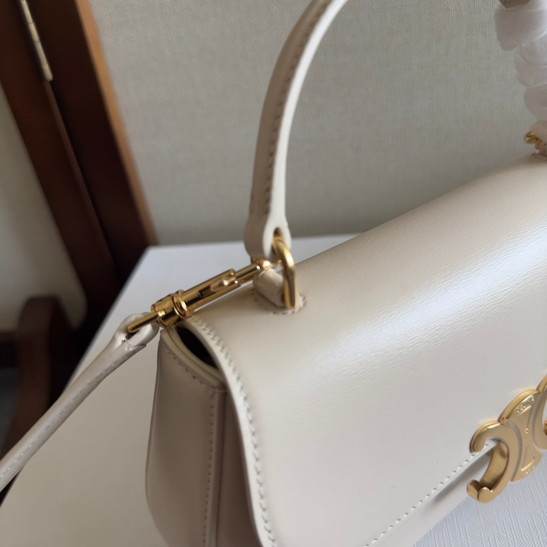 Celine Celin Teen Lola 20 Cream Calfskin