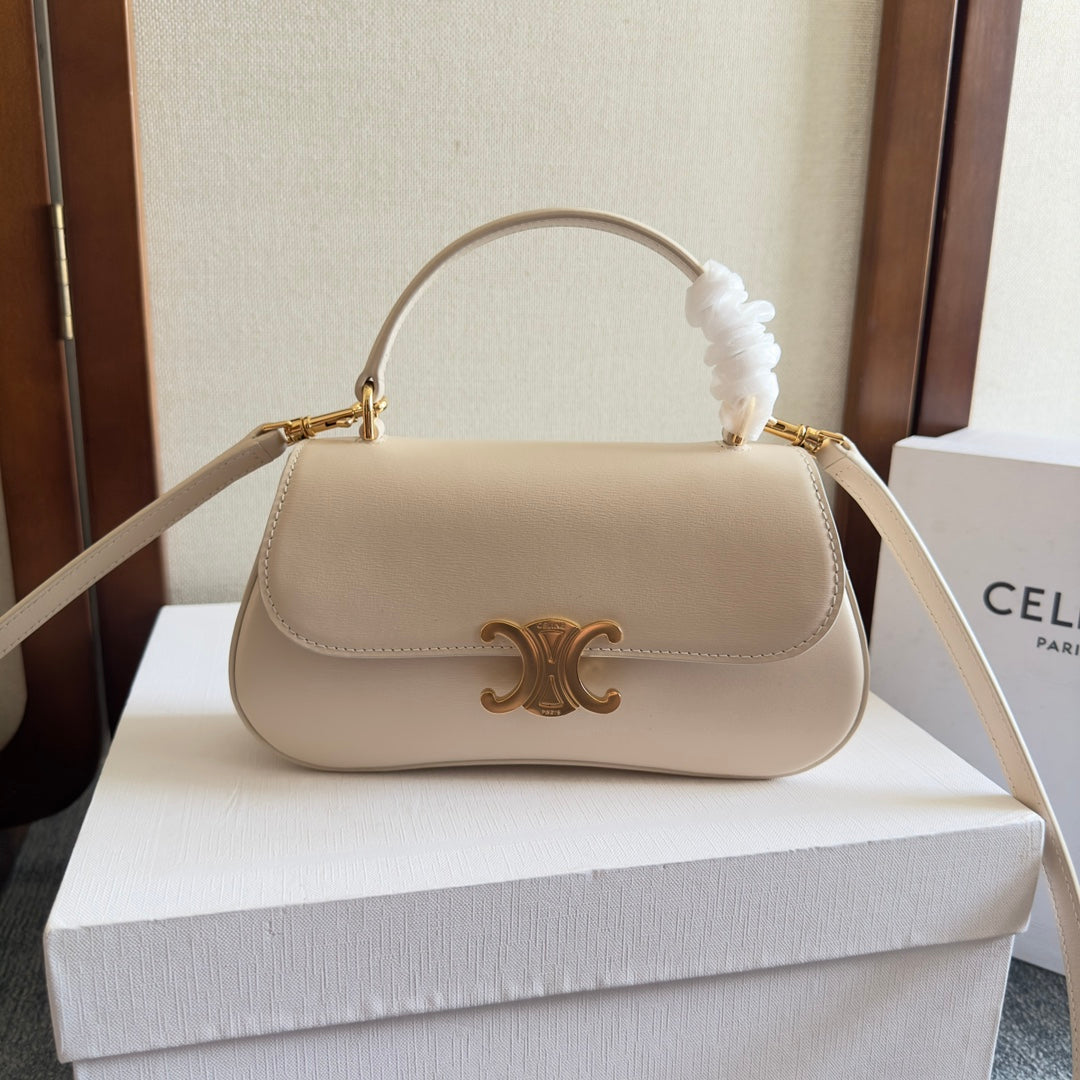 Celine Celin Teen Lola 20 Cream Calfskin