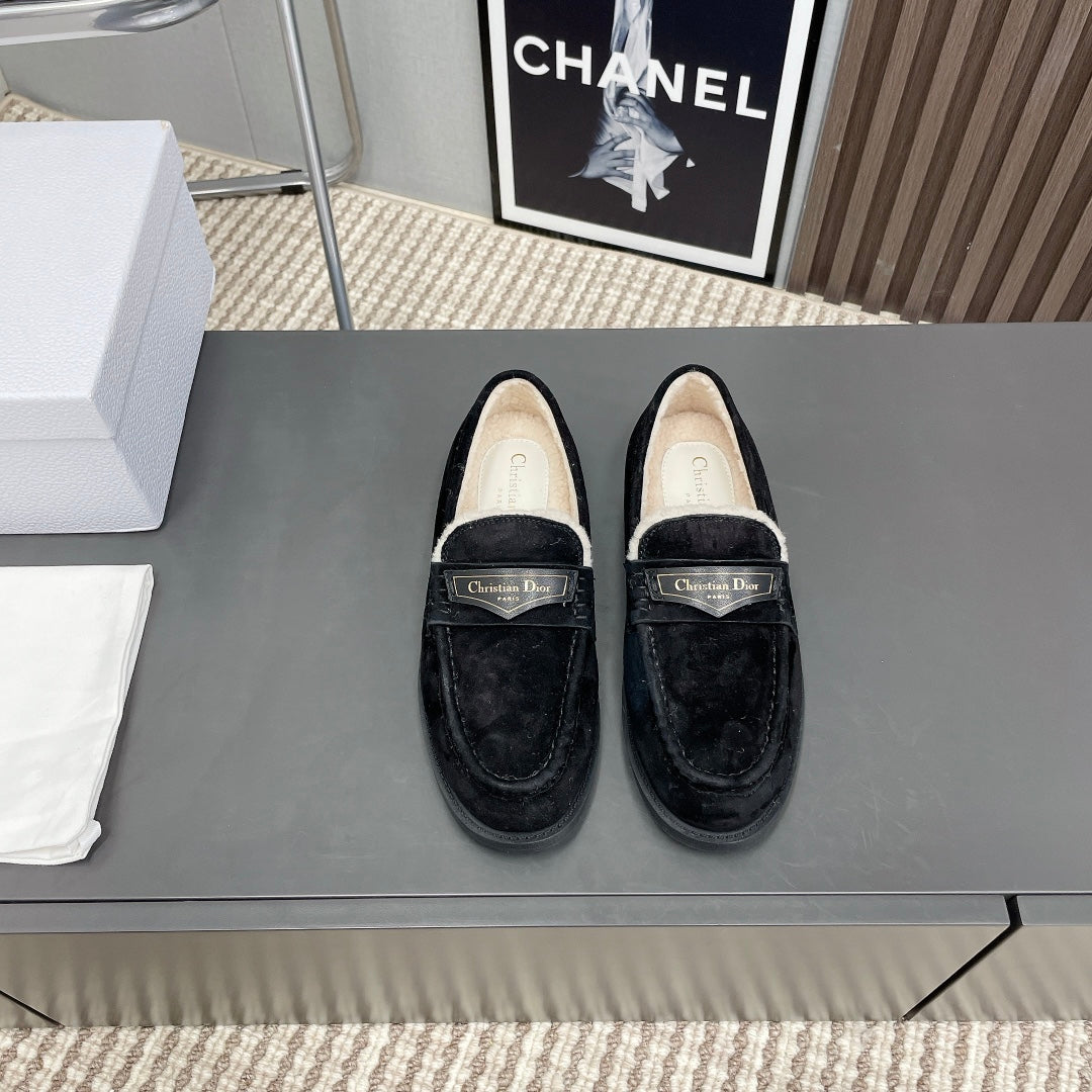 DIOR Loafer In Black Suede 996005