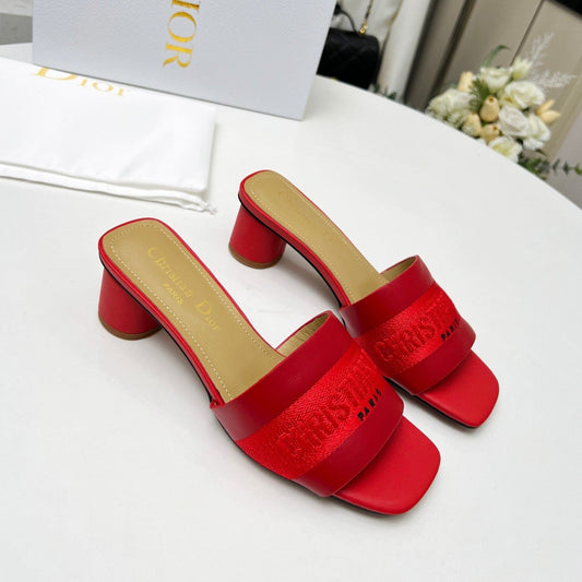 DIOR dway 45 burgundy canvas calfskin