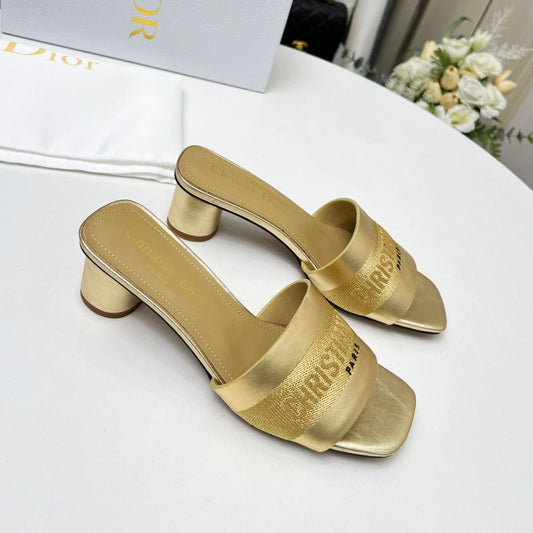DIOR dway 45 gold-tone canvas calfskin