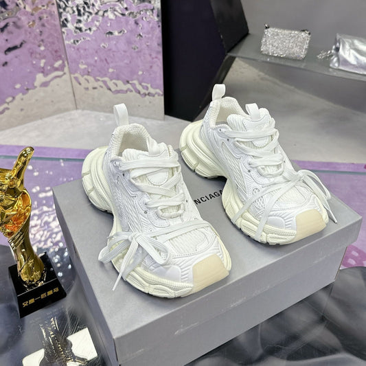 Balanciaga 3XL SNEAKER IN WHITE MESH AND POLYURETHANE