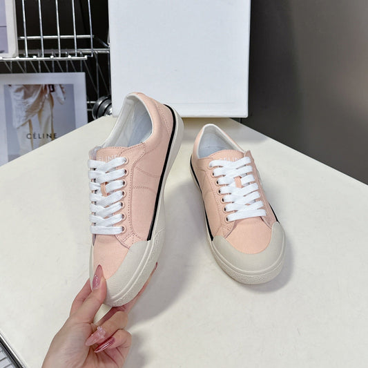 Celine CELINE 25 Sneaker Pink Canvas