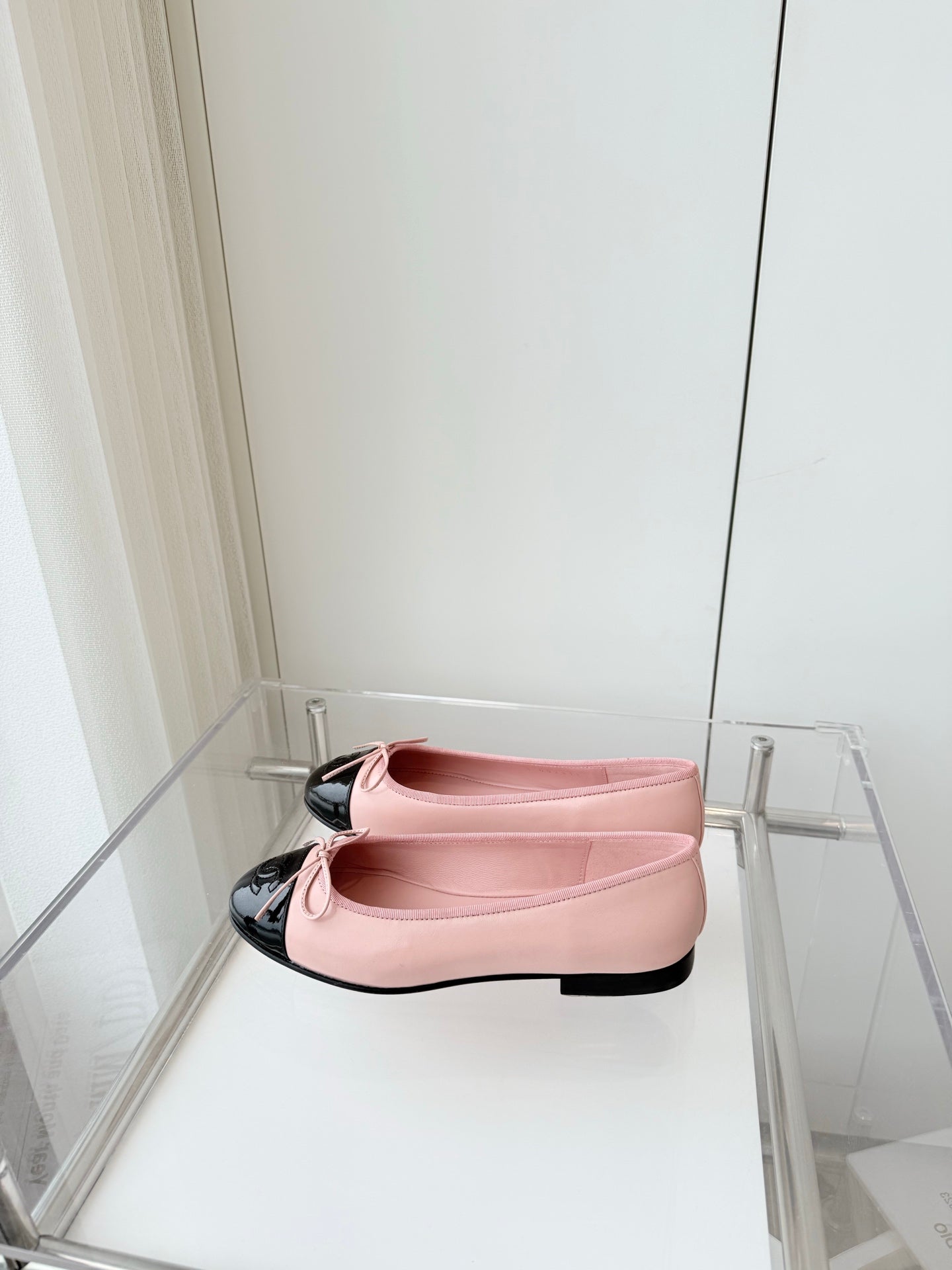 CHANEL Ballet Flat Your Pink Leather 238767