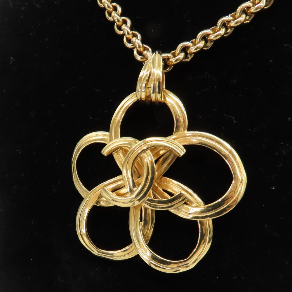 Chanel Coco Mark Flower Necklace