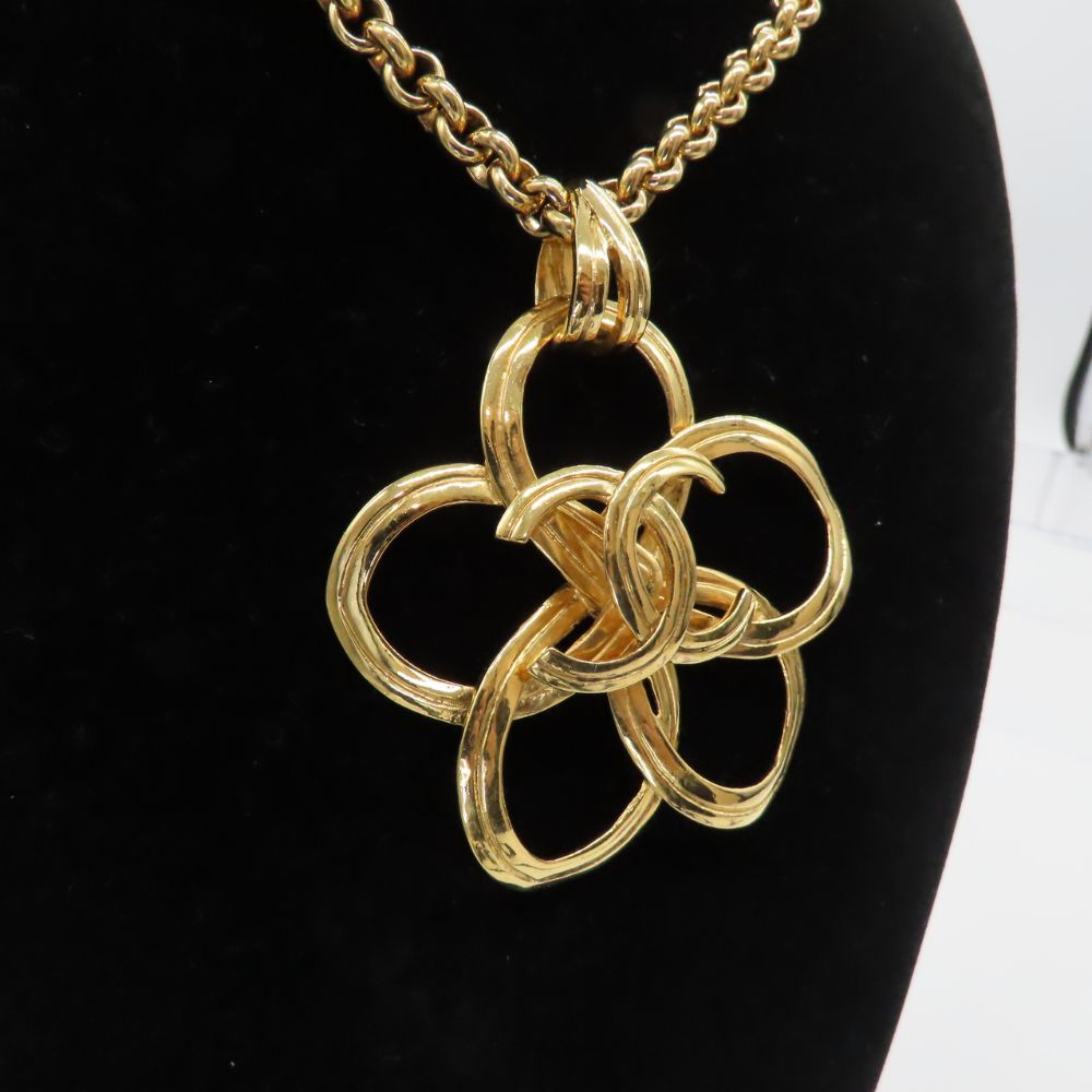 Chanel Coco Mark Flower Necklace