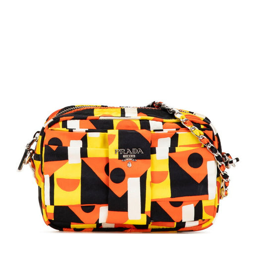 Prada Ribbon Nylon Shoulder Bag