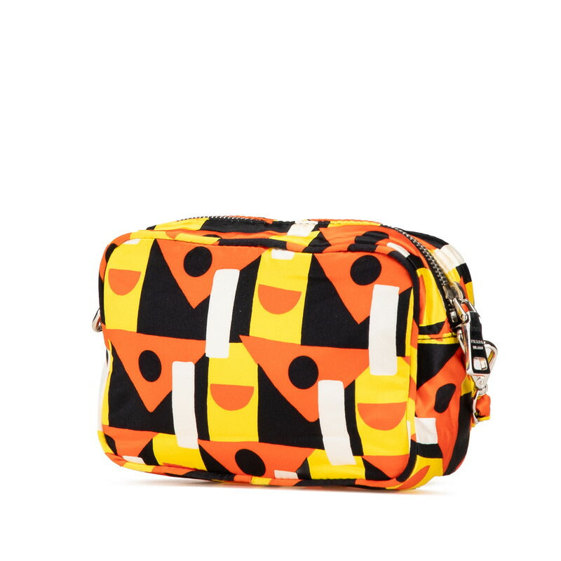 Prada Ribbon Nylon Shoulder Bag