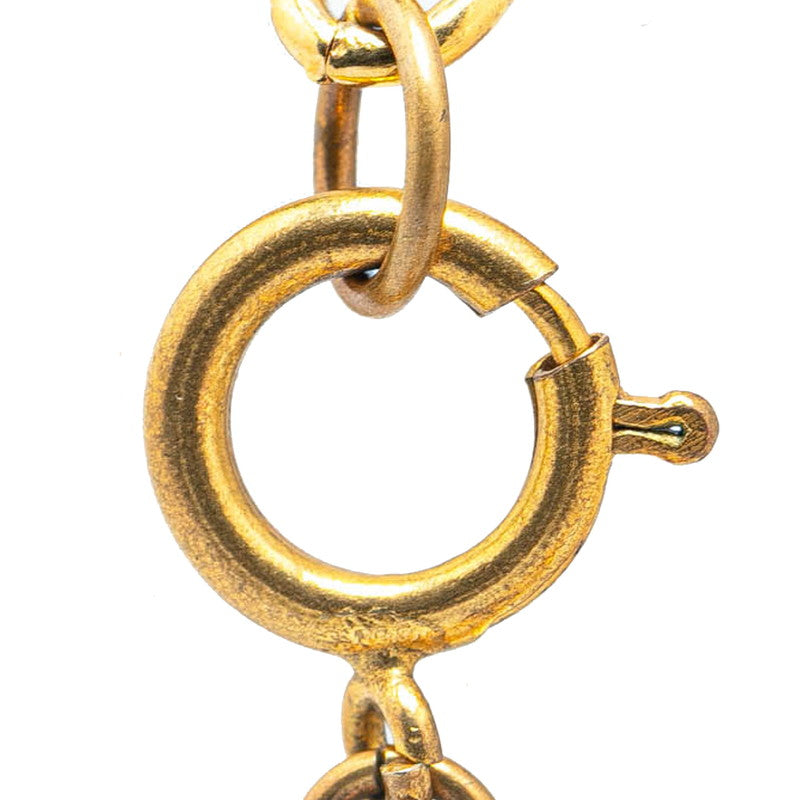 Chanel Coco Mark Chain Necklace Gold