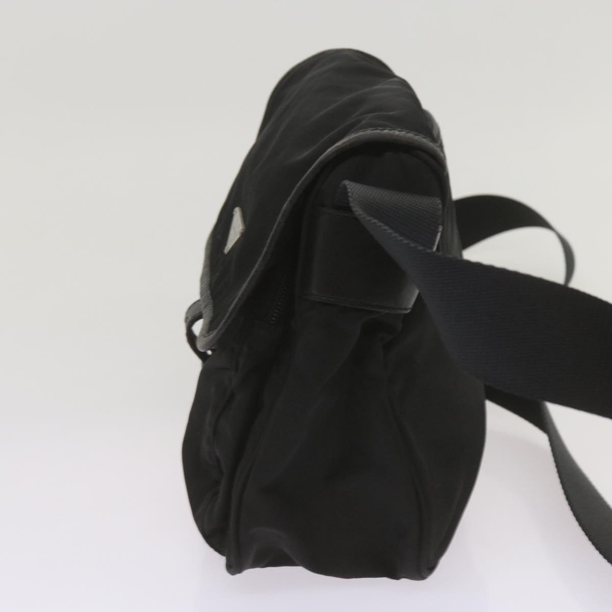 PRADA Shoulder Bag Nylon Black  ki4194