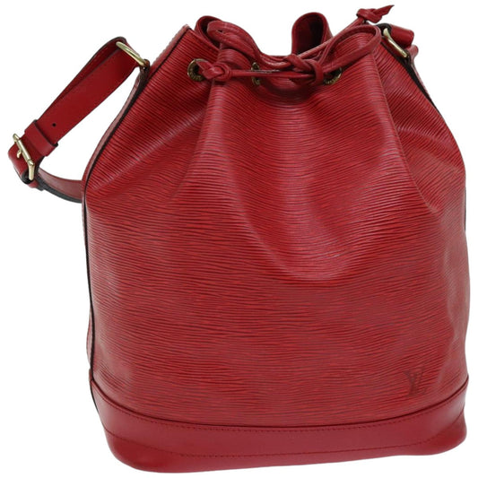 LOUIS VUITTON Epi Noe Shoulder Bag Red M44007 LV ki4494