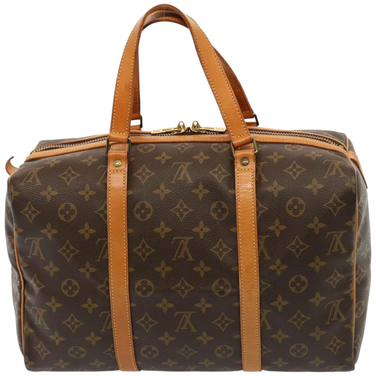 LOUIS VUITTON Monogram Sac Souple 35 Boston Bag M41626 LV ki4514