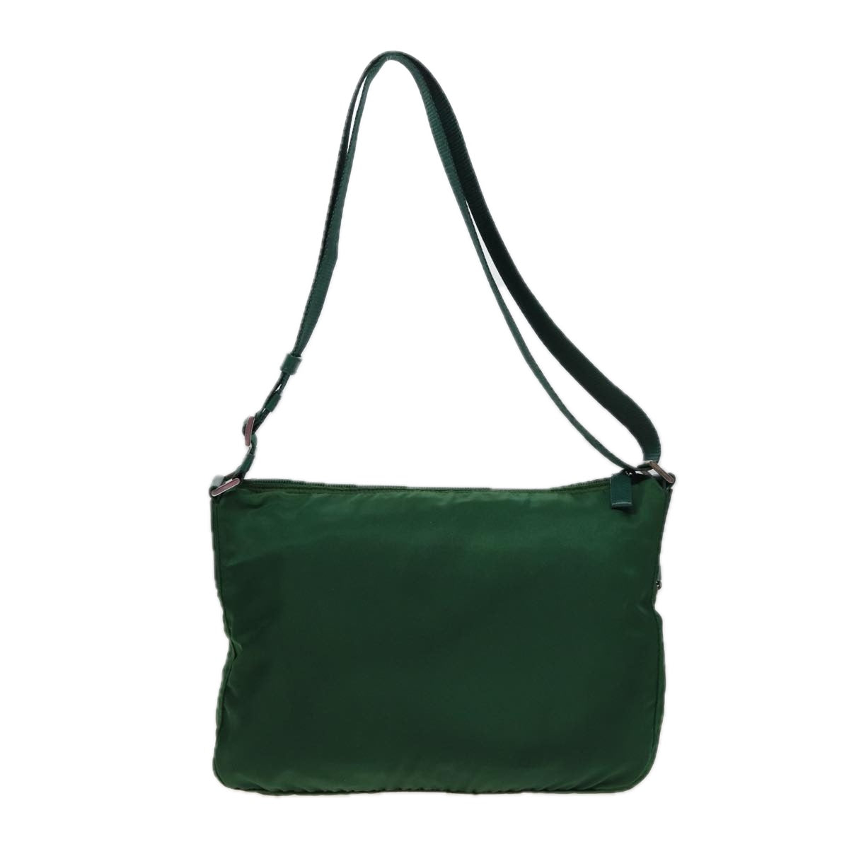 PRADA Shoulder Bag Nylon Green  ki4573