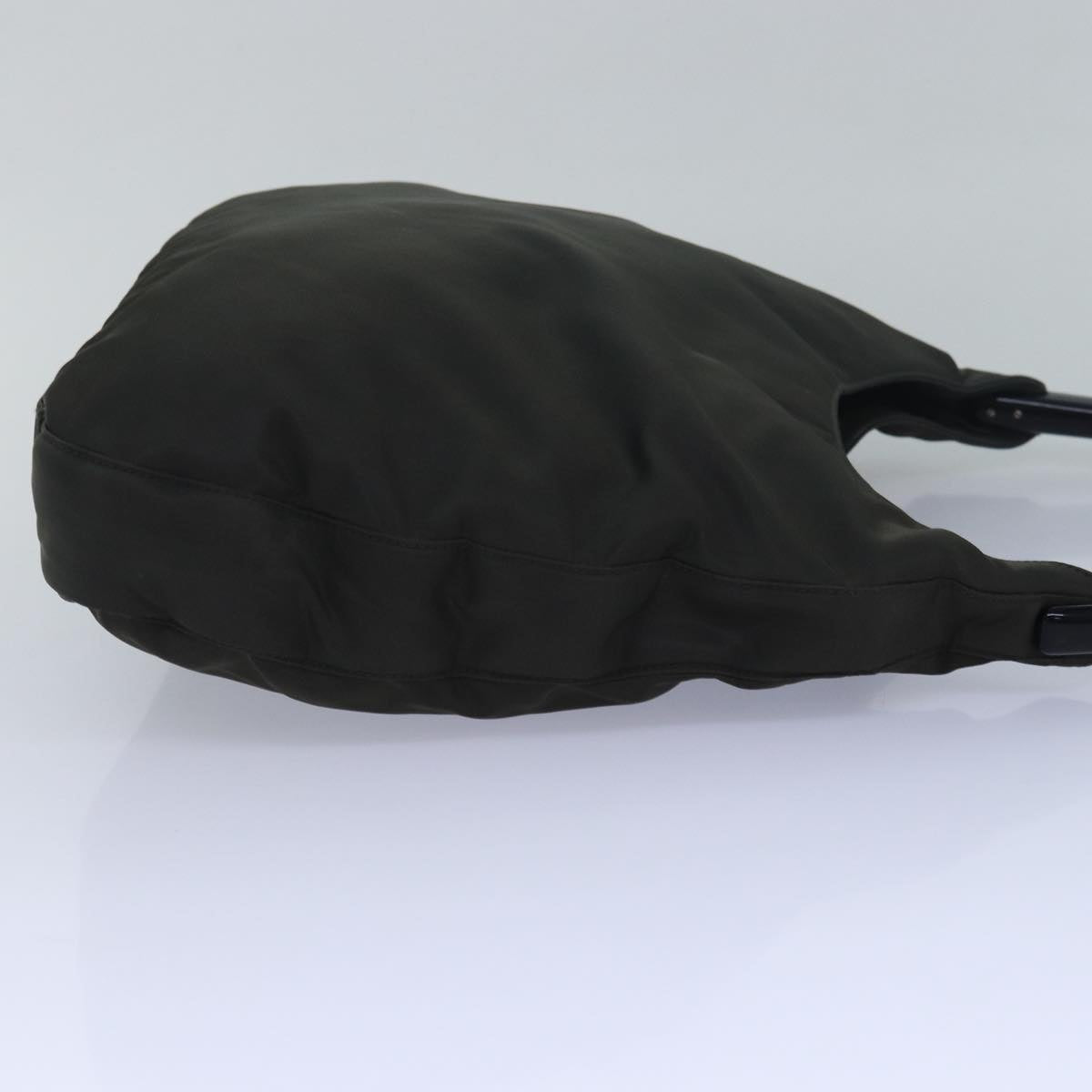 PRADA Shoulder Bag Nylon Gray  ki4626