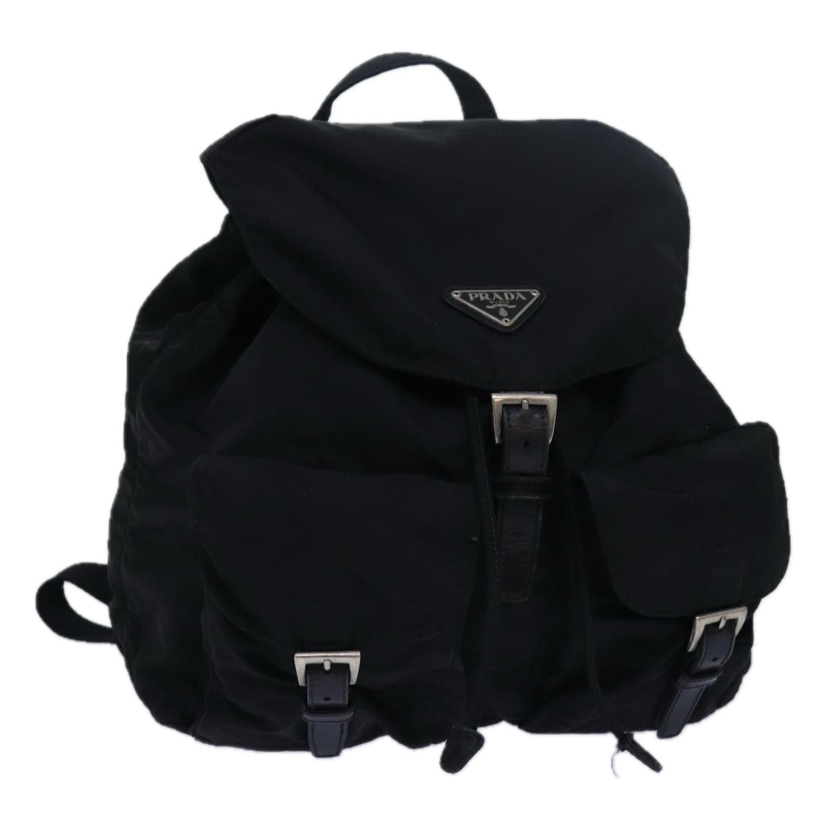 PRADA Shoulder Bag Nylon Black  ki4651