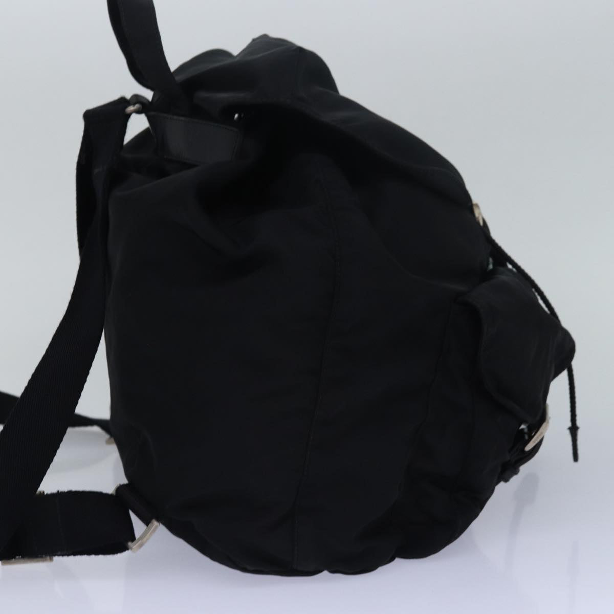 PRADA Shoulder Bag Nylon Black  ki4651