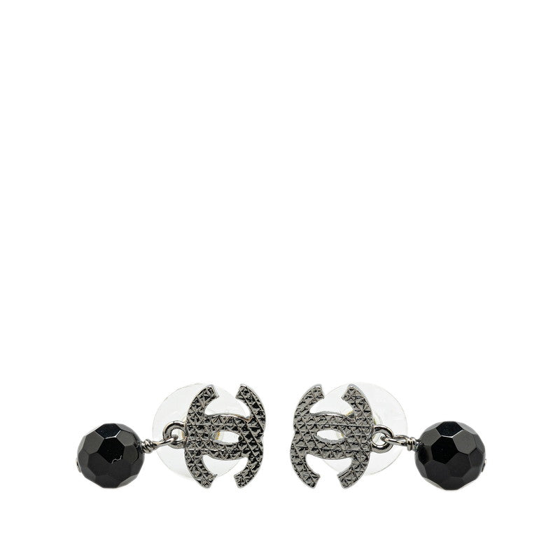 Chanel Coco Mark Swing Ball Earrings
