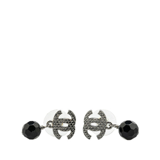 Chanel Coco Mark Swing Ball Earrings