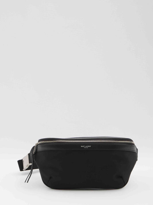 Saint Laurent Men Classic Belt Bag In Canvas