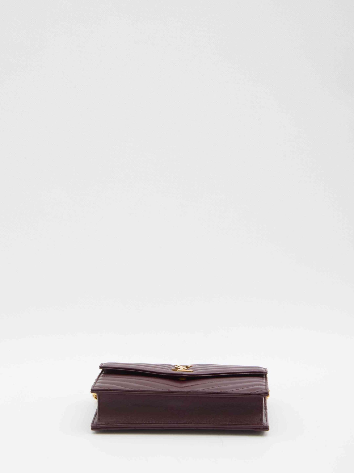 Saint Laurent Women Envelope Cassandre Wallet With Chain