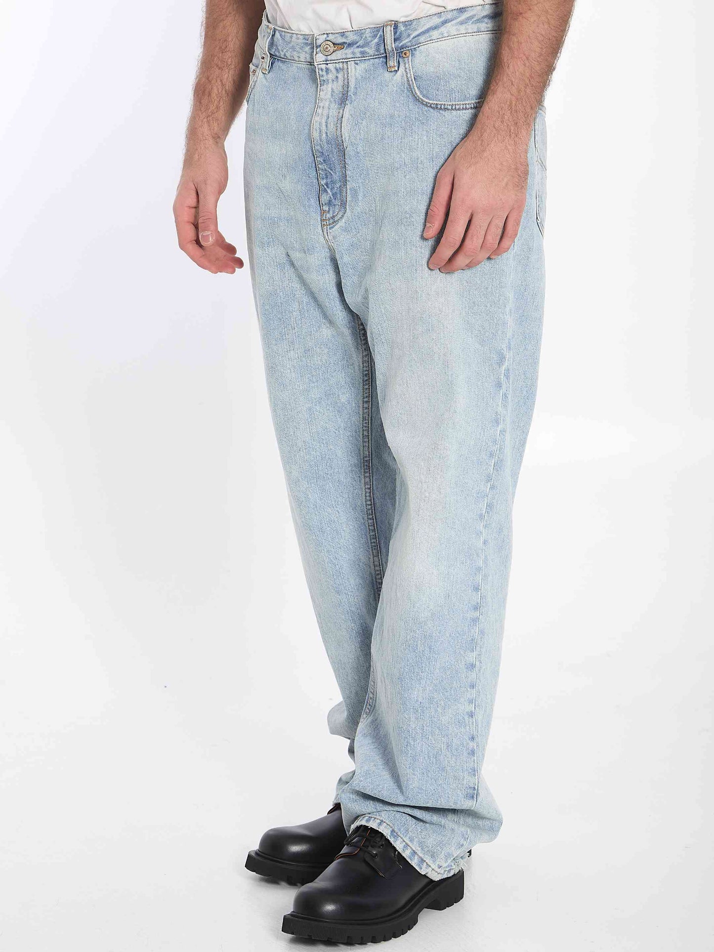 Balenciaga Men Baggy Jeans