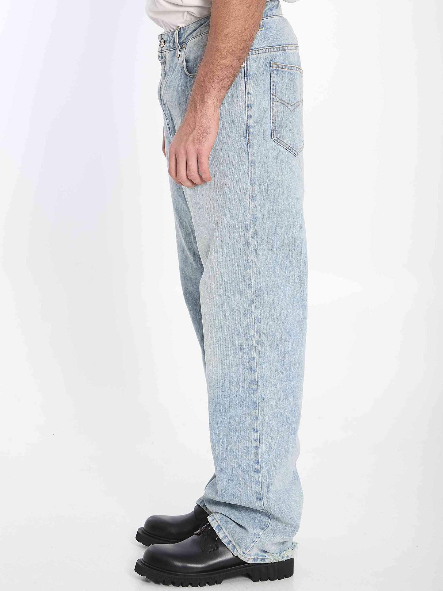 Balenciaga Men Baggy Jeans