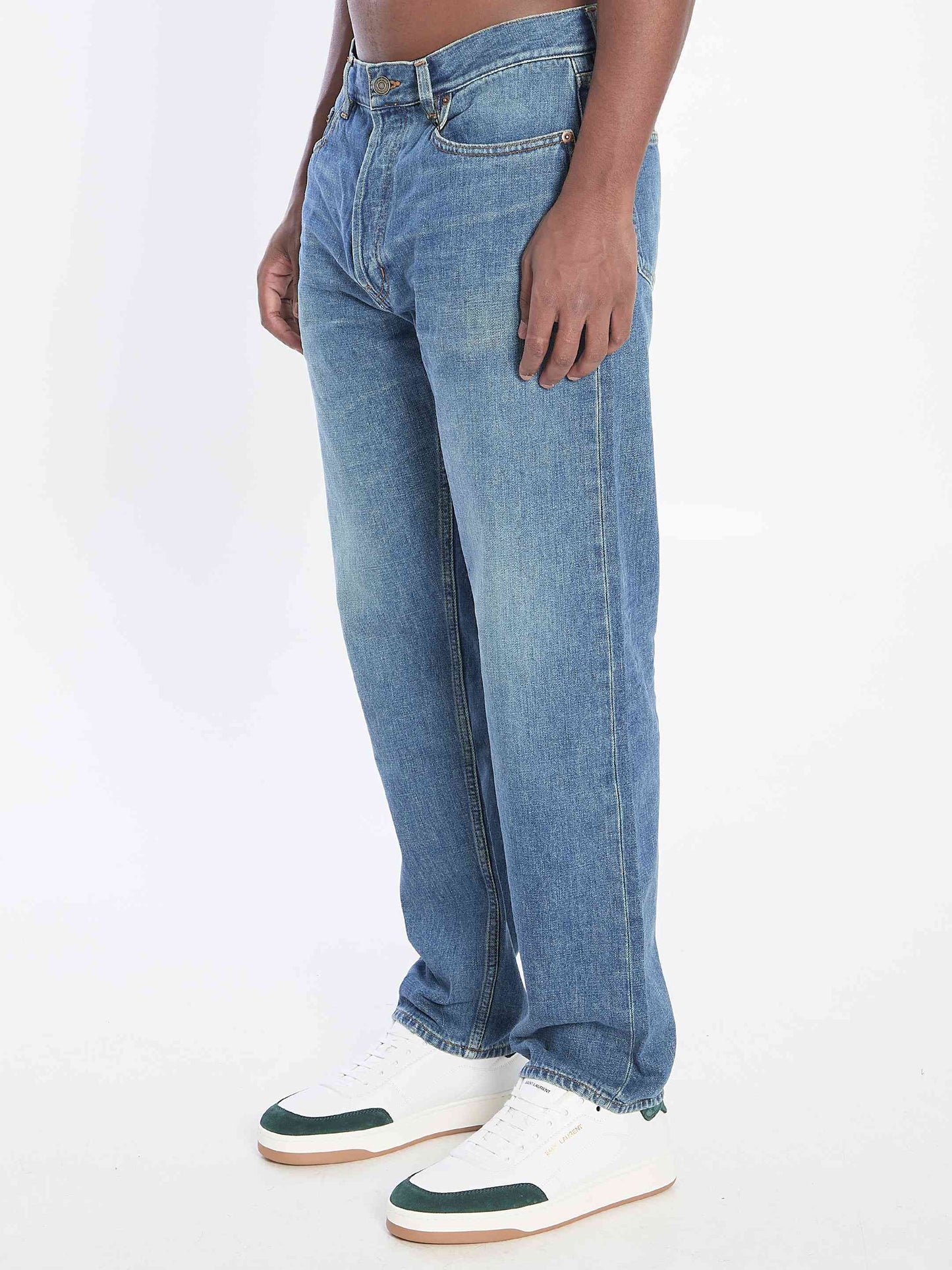 Saint Laurent Men Mick Denim Pants