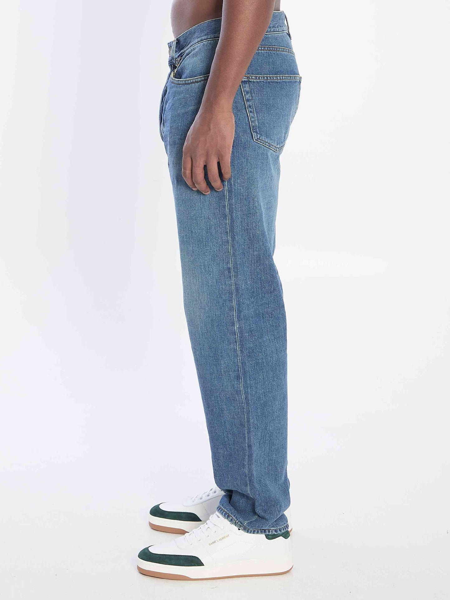Saint Laurent Men Mick Denim Pants