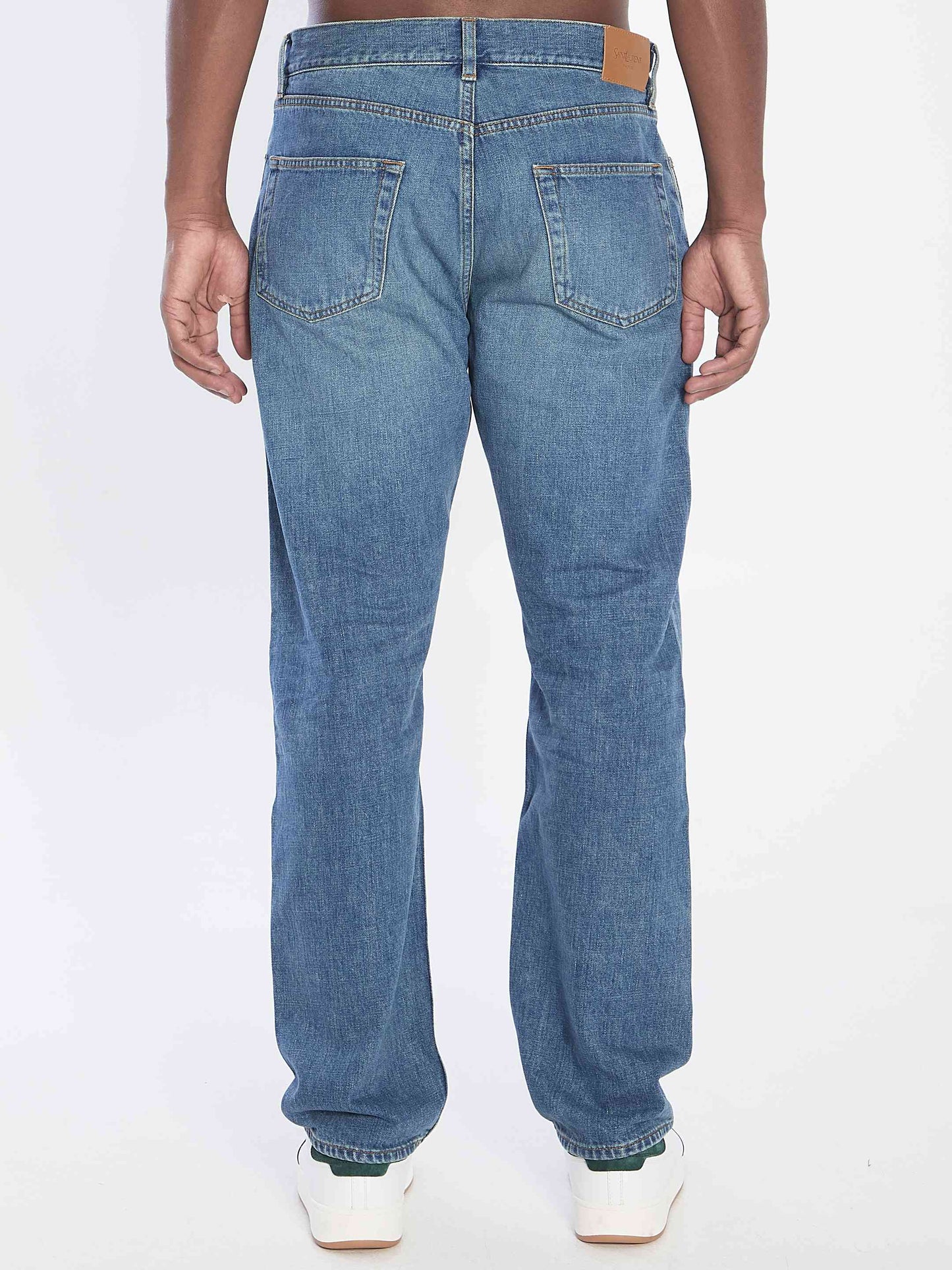 Saint Laurent Men Mick Denim Pants