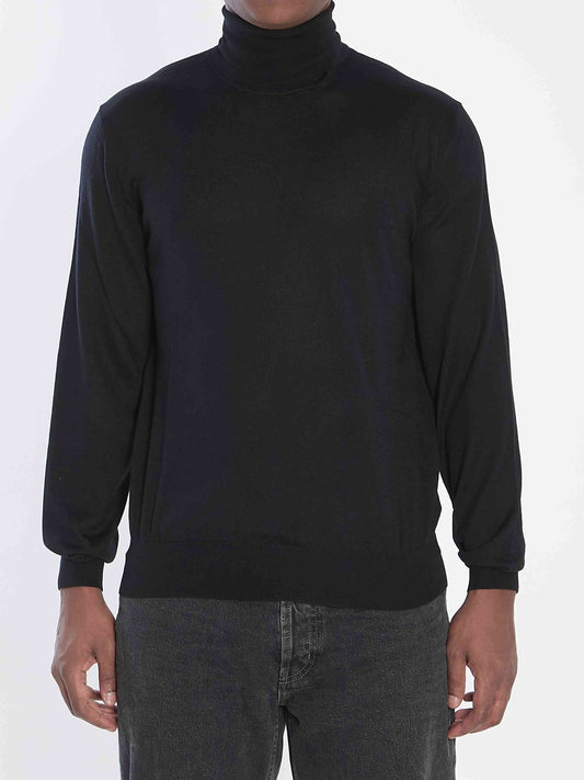 Saint Laurent Men Wool Turtleneck Sweater