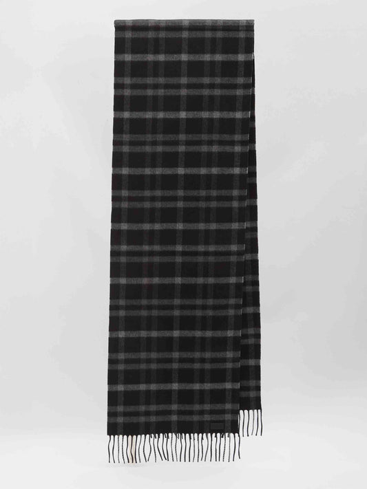 Saint Laurent Men Tartan Scarf